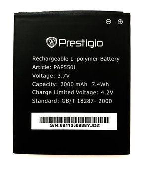 Акумулятор Prestigio PAP5501 PAP5501 фото